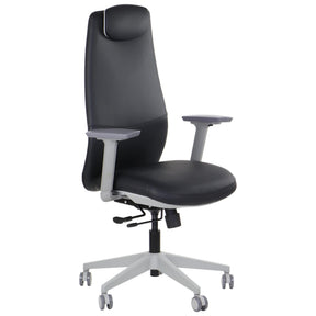 SELLA – Black / grey frame – Three-quarter view