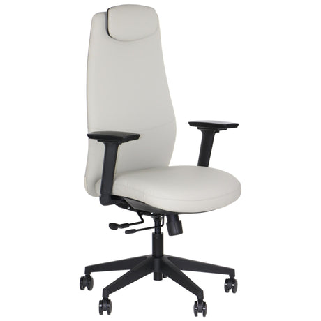 SELLA – Beige / black frame – Three-quarter view