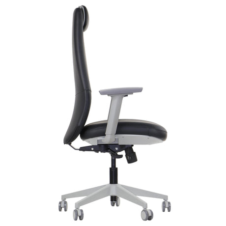 SELLA – Black / grey frame – Side view