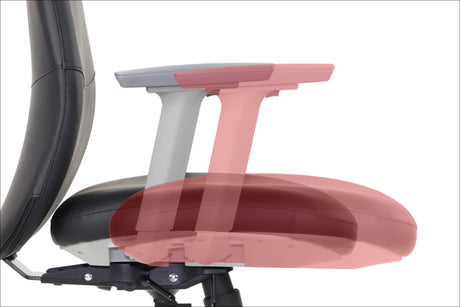SELLA – Black / grey frame – Seat depth adjustment