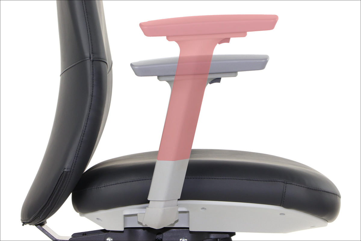 SELLA – Black / grey frame – Armrest height adjustment