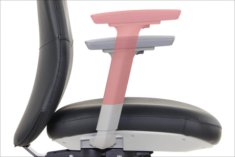 SELLA – Black / grey frame – Armrest height adjustment