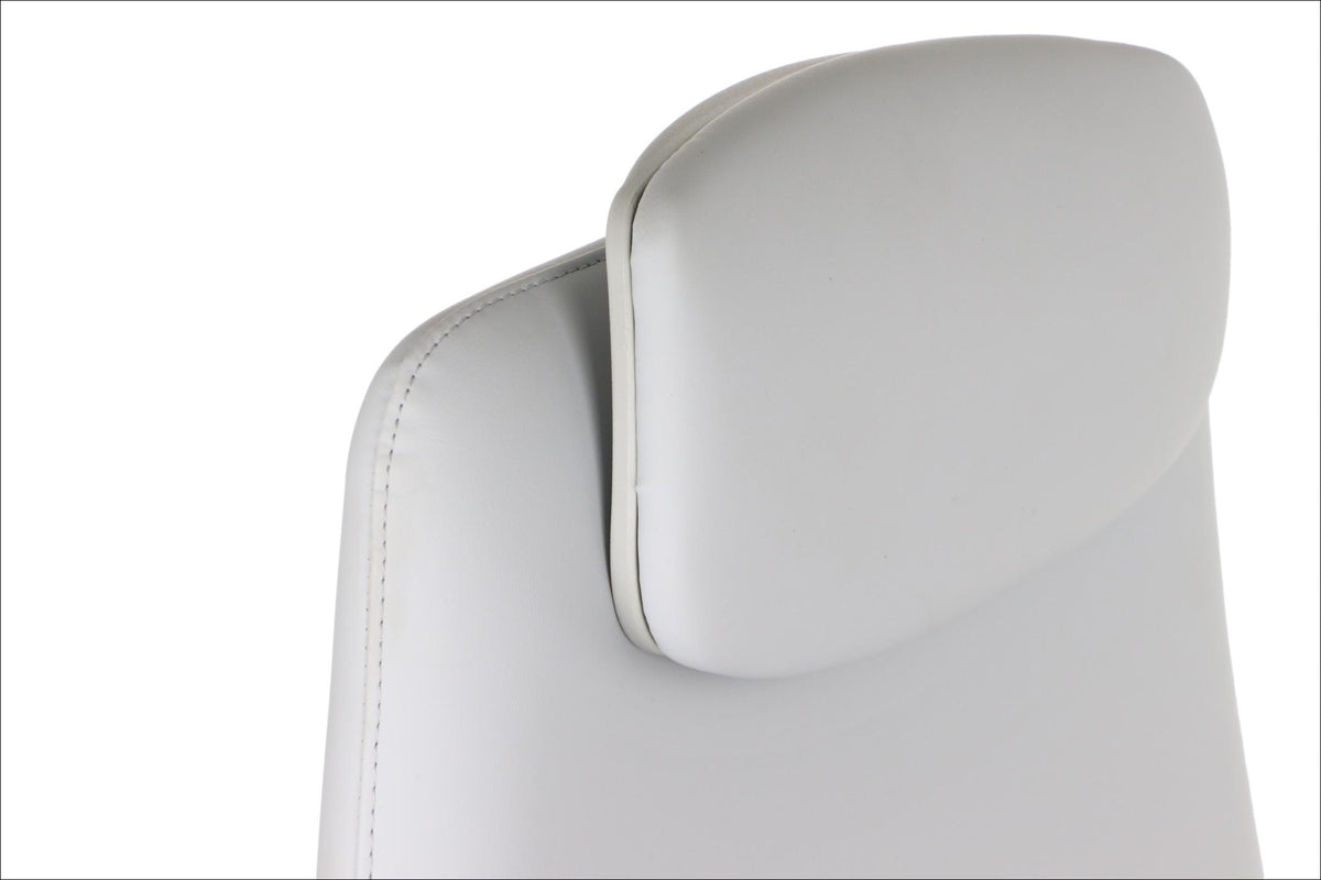 SELLA – Grey / grey frame – Upholstered headrest