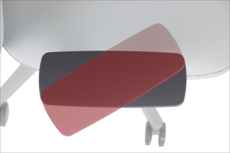 SELLA – Grey / grey frame – Armrest pad sliding adjustment