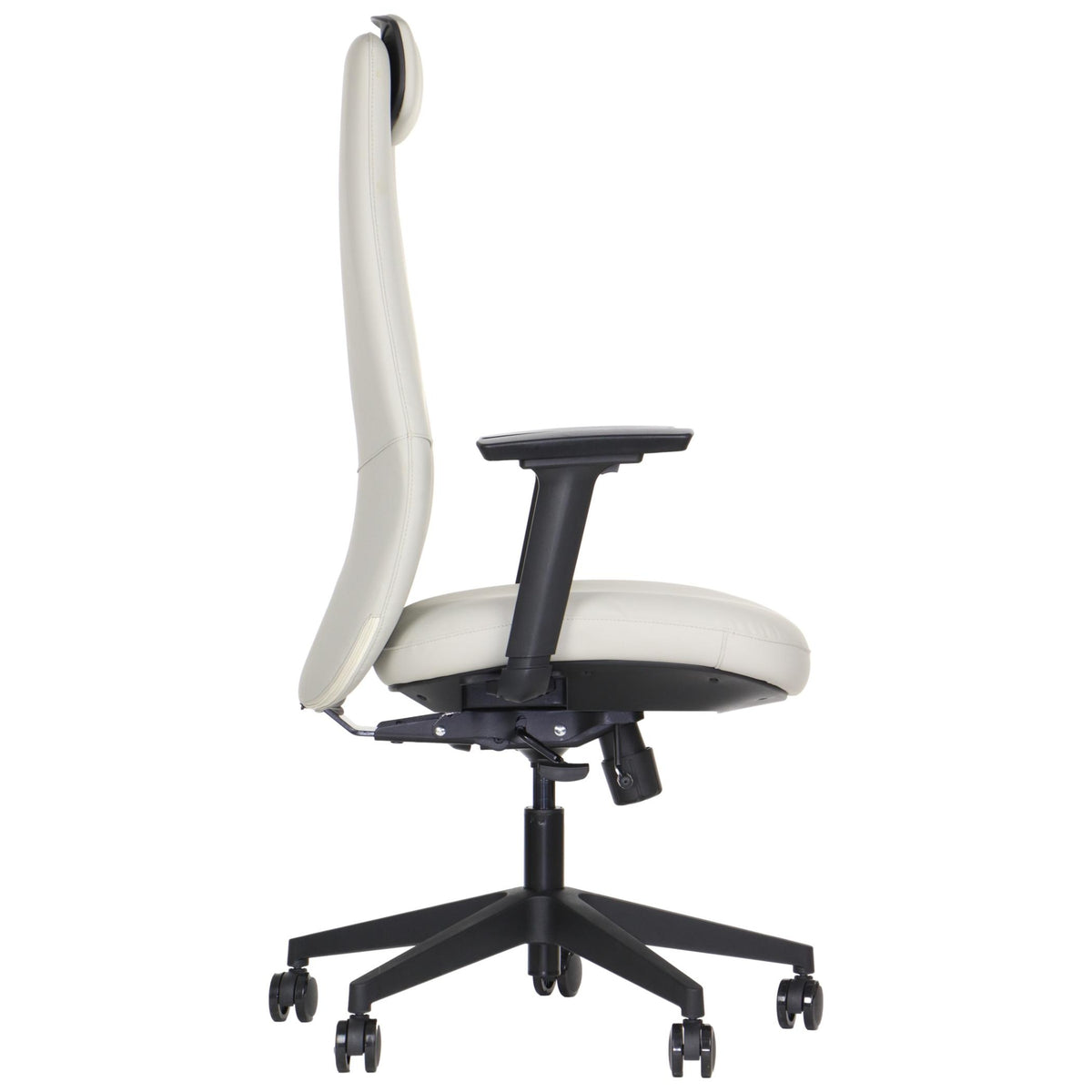 SELLA – Beige / black frame – Side view