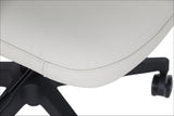 SELLA – Beige / black frame – Upholstered seat and adjustment controls