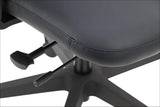 SELLA – Black / black frame – Upholstered seat and adjustment controls