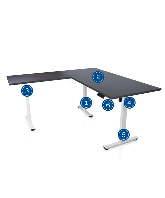 Height-Adjustable Desk Classic L