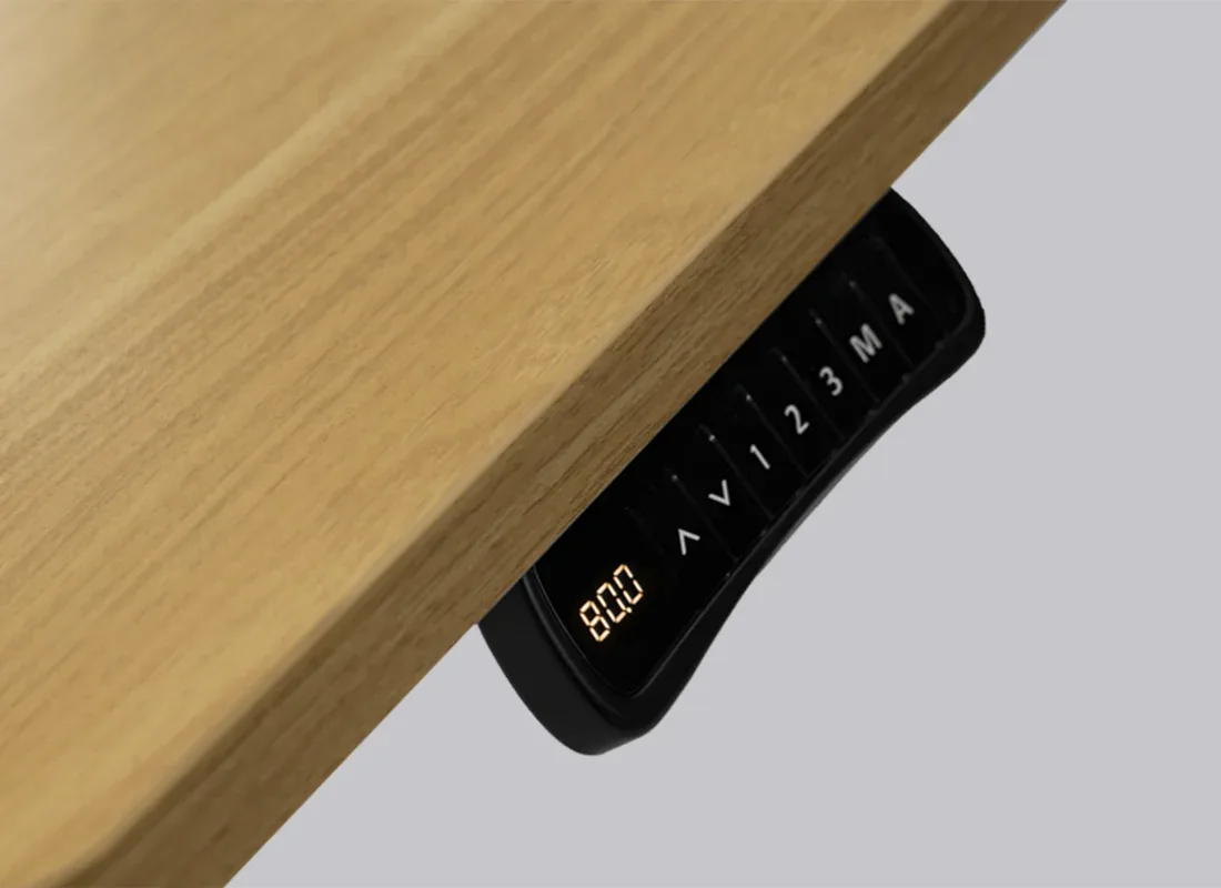 Height-Adjustable Desk Supra 2 - Straight Edge