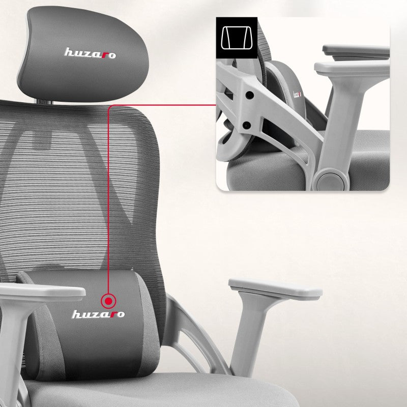Huzaro Combat 2.7 Grey gaming chair - image 2