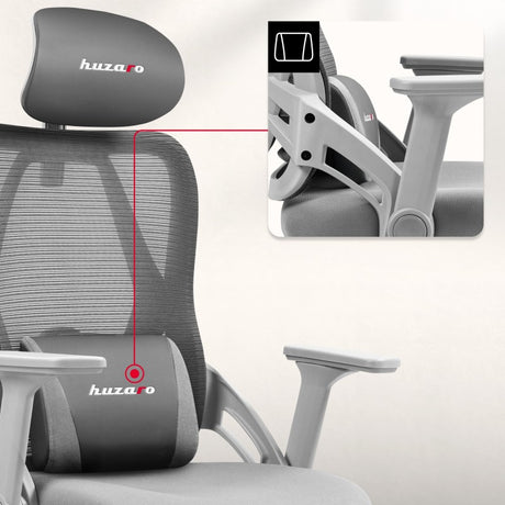 Huzaro Combat 2.7 Grey gaming chair - image 2