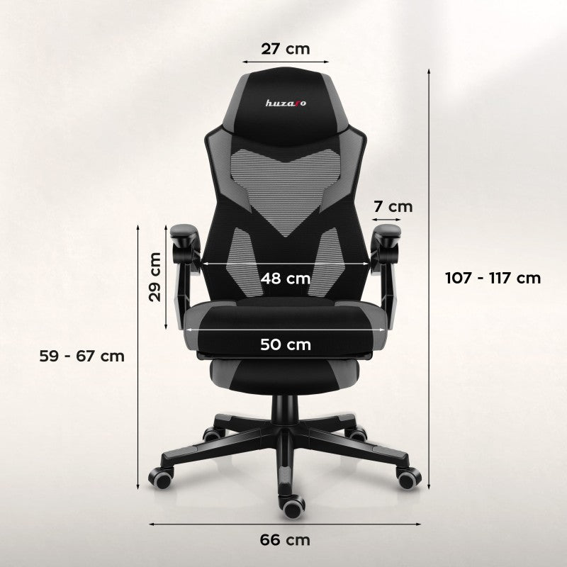 Huzaro Combat 3.1 Grey gaming chair - image 7