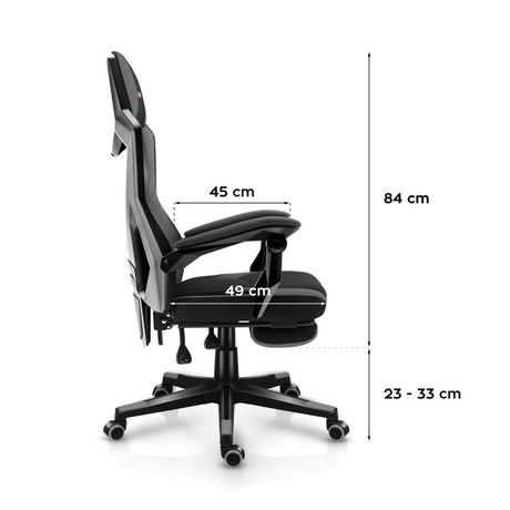 Huzaro Combat 3.1 Grey gaming chair - image 10