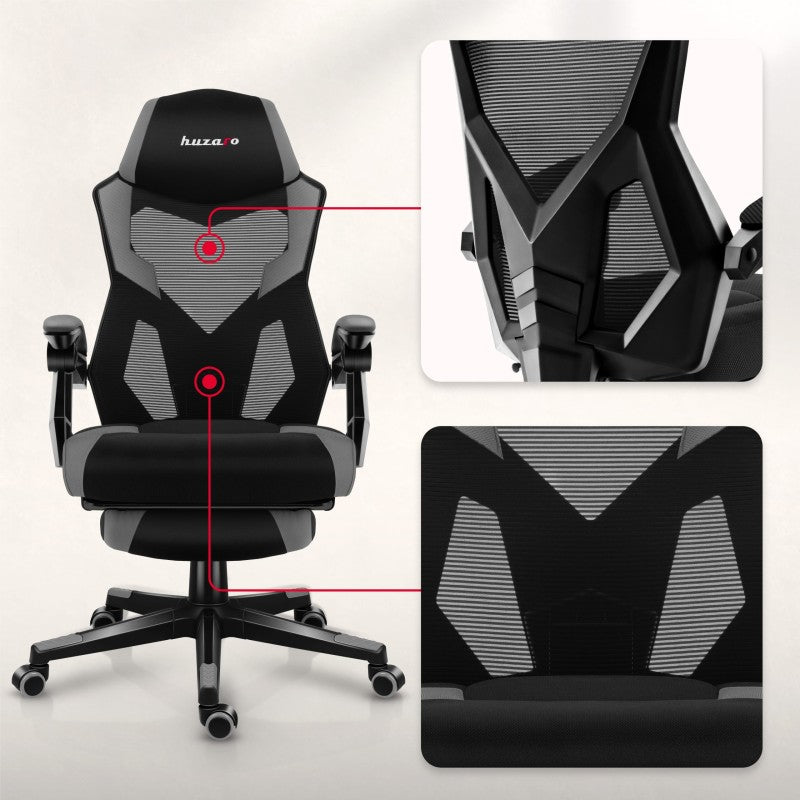 Huzaro Combat 3.1 Grey gaming chair - image 13
