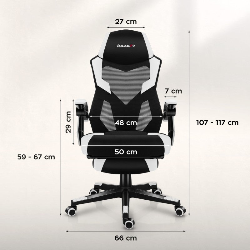 Huzaro Combat 3.1 White gaming chair - image 9