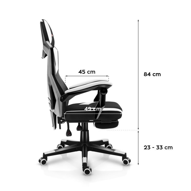 Huzaro Combat 3.1 White gaming chair - image 12