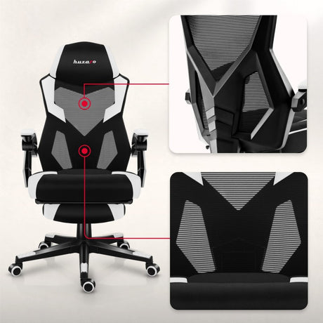 Huzaro Combat 3.1 White gaming chair - image 15