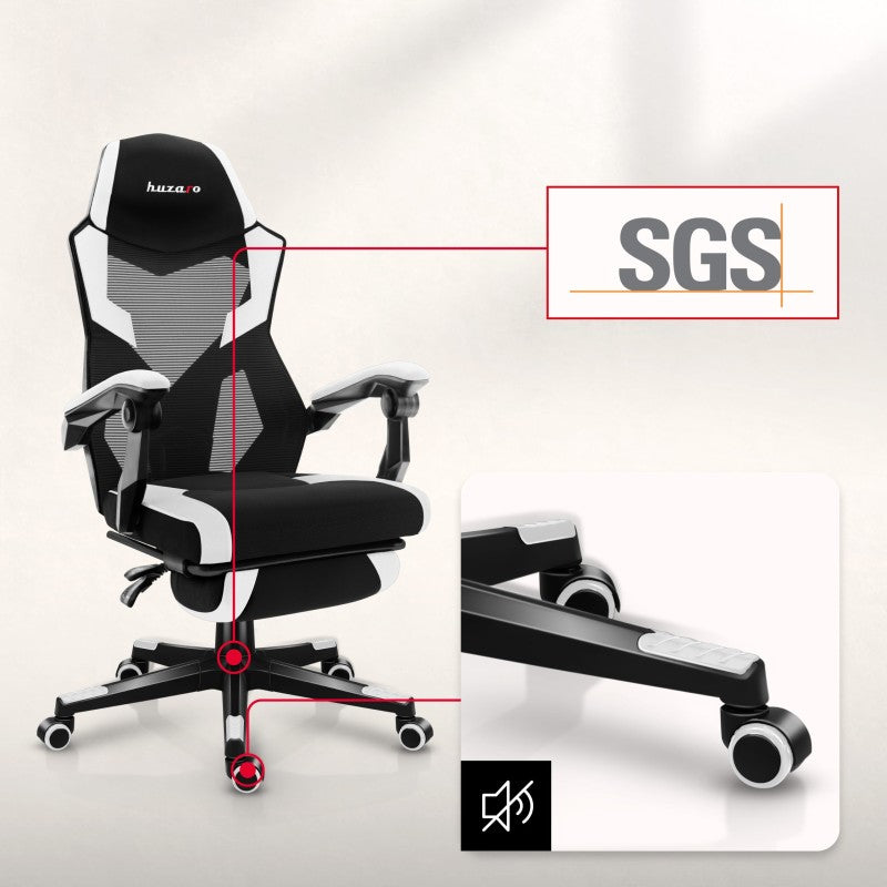 Huzaro Combat 3.1 White gaming chair - image 16