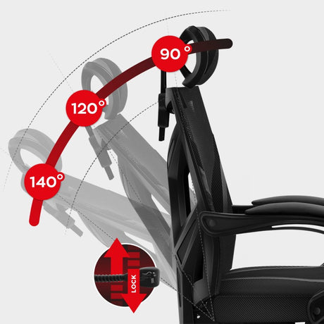 Huzaro Combat 5.0 gaming chair Black - image 3