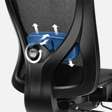 Huzaro Combat 7.3 Black Mesh ergonomic chair - image 3