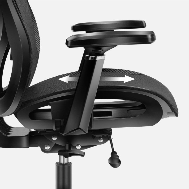 Huzaro Combat 7.3 Black Mesh ergonomic chair - image 4