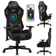 Huzaro Combat 7.6 RGB Black gaming chair - image 1
