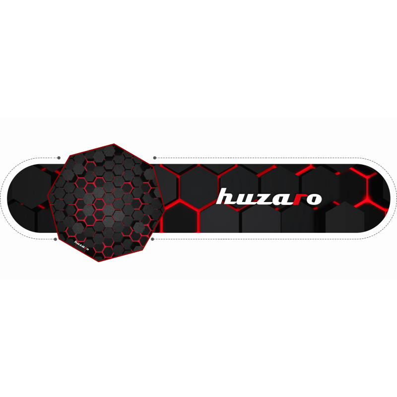Huzaro FloorMat 2.0 gaming mat under seat - image 8