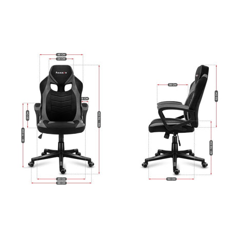 Huzaro Force 2.5 Grey Mesh gaming chair - image 15