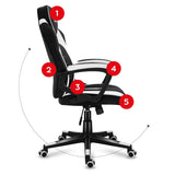 Huzaro Force 2.5 White Mesh gaming chair - image 10