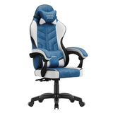 Huzaro Force 2.7 Blue velour gaming chair - image 1