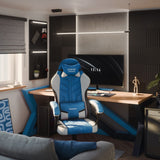 Huzaro Force 2.7 Blue velour gaming chair - image 3