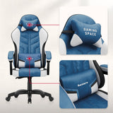 Huzaro Force 2.7 Blue velour gaming chair - image 4