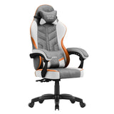 Huzaro Force 2.7 Grey velour gaming chair - image 1