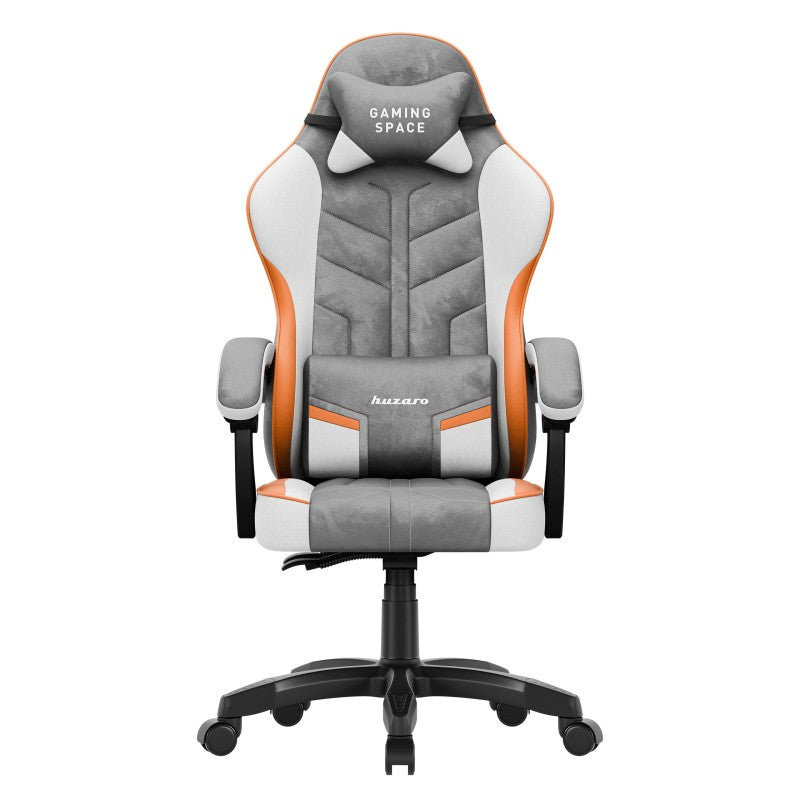 Huzaro Force 2.7 Grey velour gaming chair - image 2