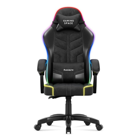Huzaro Force 2.7 RGB Black velour gaming chair - image 2