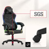 Huzaro Force 2.7 RGB Black velour gaming chair - image 6