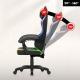 Huzaro Force 2.7 RGB Black velour gaming chair - image 8