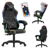 Huzaro Force 2.7 RGB Black velour gaming chair - image 14