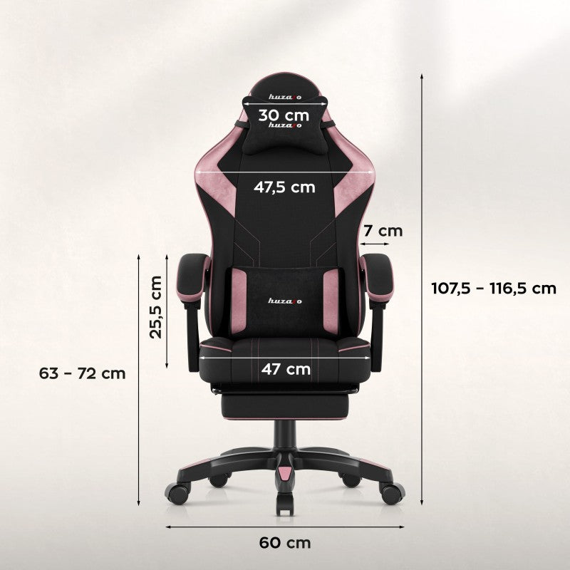Huzaro Force 3.7 Pink gaming chair - image 9