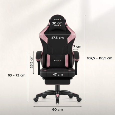 Huzaro Force 3.7 Pink gaming chair - image 9