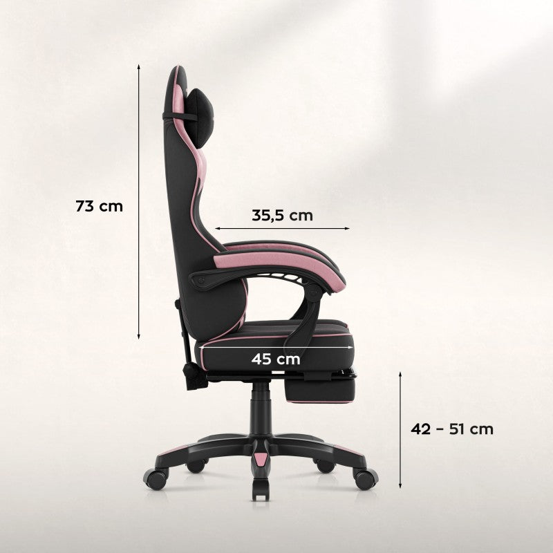 Huzaro Force 3.7 Pink gaming chair - image 11