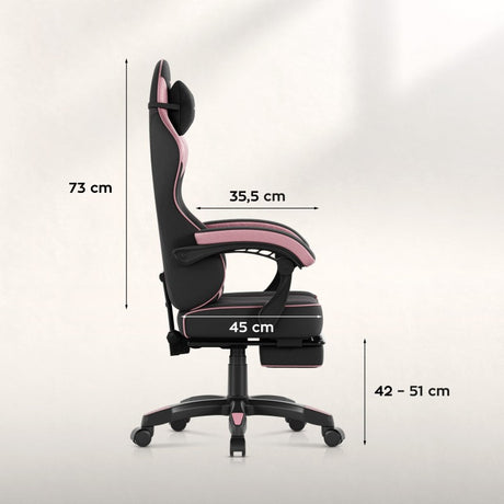 Huzaro Force 3.7 Pink gaming chair - image 11