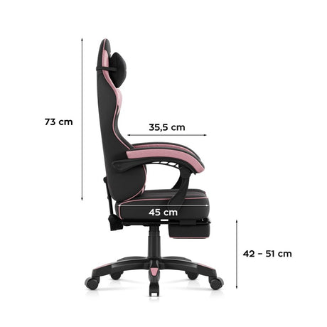 Huzaro Force 3.7 Pink gaming chair - image 12