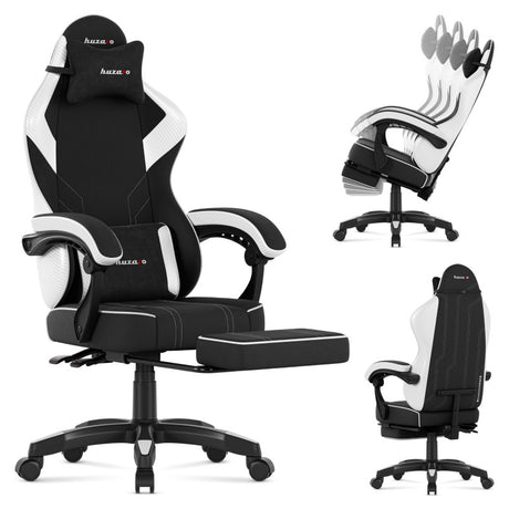 Huzaro Force 3.7 White Carbon gaming chair - image 9