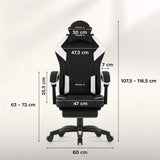 Huzaro Force 3.7 White Carbon gaming chair - image 10
