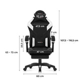Huzaro Force 3.7 White Carbon gaming chair - image 11
