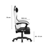 Huzaro Force 3.7 White Carbon gaming chair - image 13
