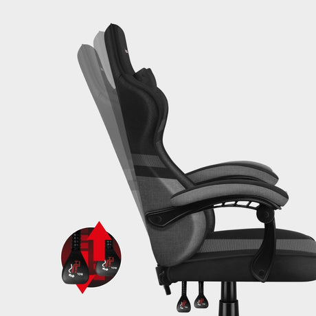 Huzaro Force 4.4 Grey Mesh gaming chair - image 4