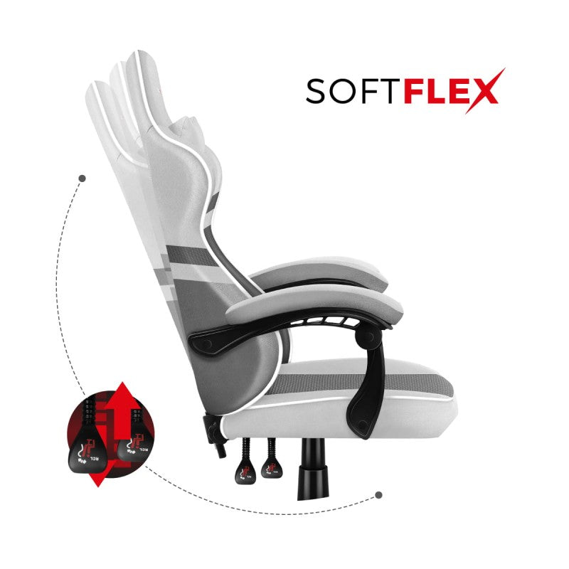 Huzaro Force 4.4 White Mesh gaming chair - image 5