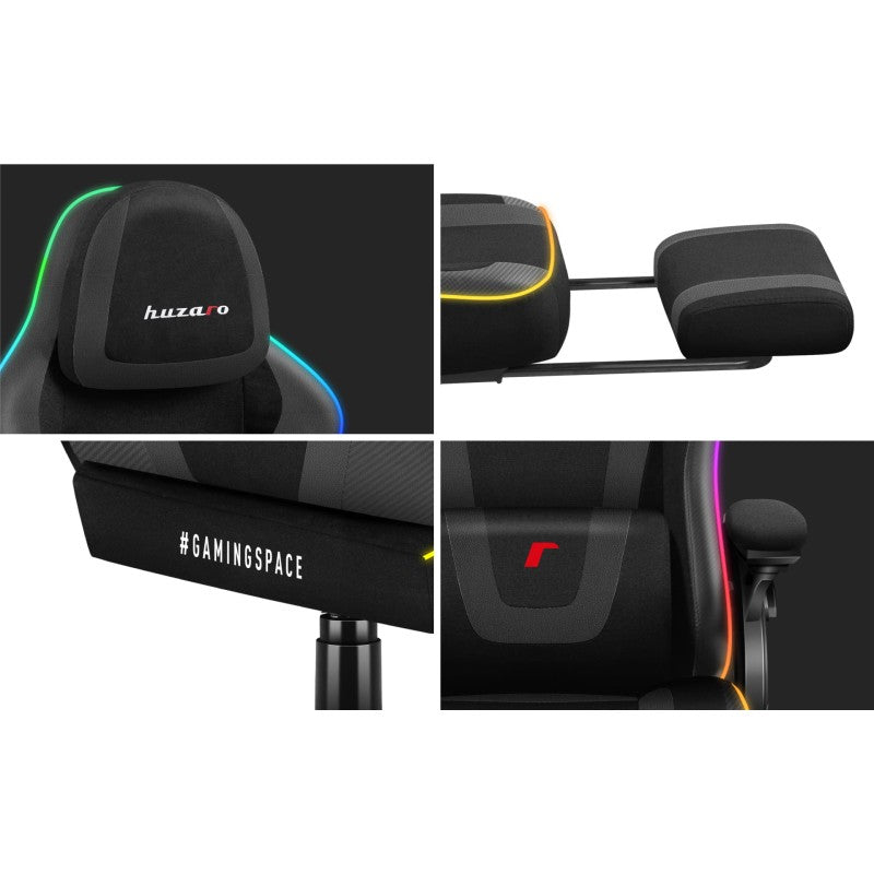 Huzaro Force 4.6 RGB Black Mesh gaming chair - image 12